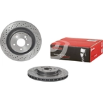 Order Rear Disc Brake Rotor by BREMBO - 09.9257.41 (1 Qty) For Your Vehicle