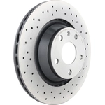 Order Rear Disc Brake Rotor by BREMBO - 09.9768.1X (1 Qty) For Your Vehicle