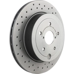 Order Rear Disc Brake Rotor by BREMBO - 09.A198.1X (1 Qty) For Your Vehicle