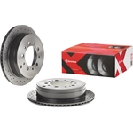 Order Rear Disc Brake Rotor by BREMBO - 09.D618.1X (1 Qty) For Your Vehicle