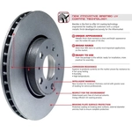 Order Rear Disc Brake Rotor by BREMBO - 09.E291.11 (1 Qty) For Your Vehicle