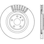 Order Rear Disc Brake Rotor by CENTRIC PARTS - 121.33155 For Your Vehicle