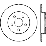 Order Rotor de frein à disque arrière par CENTRIC PARTS - 121.63028 For Your Vehicle