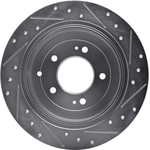 Order DYNAMIC FRICTION COMPANY - 631-03052L - Rear Disc Brake Rotor For Your Vehicle