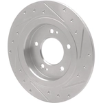 Order Rear Disc Brake Rotor by DYNAMIC FRICTION COMPANY - 631-21014L For Your Vehicle