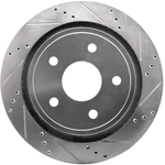 Order Rear Disc Brake Rotor by DYNAMIC FRICTION COMPANY - 631-40095R For Your Vehicle