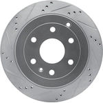 Order Rear Disc Brake Rotor by DYNAMIC FRICTION COMPANY - 631-48055L For Your Vehicle