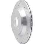 Order Rear Disc Brake Rotor by DYNAMIC FRICTION COMPANY - 631-54037L For Your Vehicle