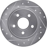 Order Rear Disc Brake Rotor by DYNAMIC FRICTION COMPANY - 631-54066L For Your Vehicle