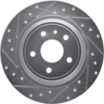 Order Rear Disc Brake Rotor by DYNAMIC FRICTION COMPANY - 631-54068L For Your Vehicle