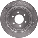 Order DYNAMIC FRICTION COMPANY - 631-54220L - Rear Disc Brake Rotor For Your Vehicle