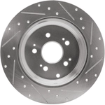 Order DYNAMIC FRICTION COMPANY - 631-59054L - Rear Disc Brake Rotor For Your Vehicle