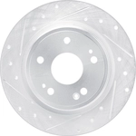 Order Rear Disc Brake Rotor by DYNAMIC FRICTION COMPANY - 631-59073L For Your Vehicle