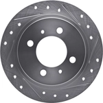 Order Rear Disc Brake Rotor by DYNAMIC FRICTION COMPANY - 631-67039R For Your Vehicle