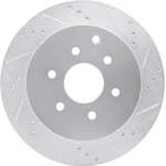 Order Rear Disc Brake Rotor by DYNAMIC FRICTION COMPANY - 631-67093R For Your Vehicle