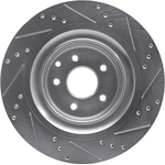 Order DYNAMIC FRICTION COMPANY - 631-68013L - Rear Driver Side Brake Rotor For Your Vehicle