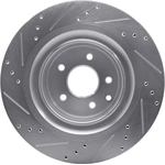Order DYNAMIC FRICTION COMPANY - 631-68013R - Rear Disc Brake Rotor For Your Vehicle
