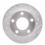 Order DYNAMIC FRICTION COMPANY - 631-74011R - Rear Disc Brake Rotor For Your Vehicle