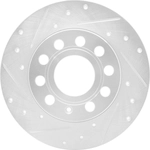 Order Rear Disc Brake Rotor by DYNAMIC FRICTION COMPANY - 631-74027R For Your Vehicle