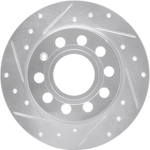 Order Rear Disc Brake Rotor by DYNAMIC FRICTION COMPANY - 631-74033L For Your Vehicle