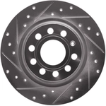Order DYNAMIC FRICTION COMPANY - 631-74055L - Rear Disc Brake Rotor For Your Vehicle