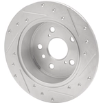 Order Rear Disc Brake Rotor by DYNAMIC FRICTION COMPANY - 631-76079L For Your Vehicle