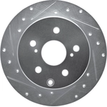 Order DYNAMIC FRICTION COMPANY - 631-76134L - Rear Disc Brake Rotor For Your Vehicle