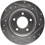 Order DYNAMIC FRICTION COMPANY - 631-80040L - Rear Disc Brake Rotor For Your Vehicle