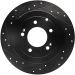 Order DYNAMIC FRICTION COMPANY - 633-03052L - Rear Disc Brake Rotor For Your Vehicle