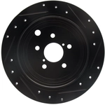 Order DYNAMIC FRICTION COMPANY - 633-13021L - Rear Disc Brake Rotor For Your Vehicle