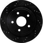 Order Rear Disc Brake Rotor by DYNAMIC FRICTION COMPANY - 633-40095L For Your Vehicle