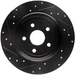 Order DYNAMIC FRICTION COMPANY - 633-42004L - Rear Disc Brake Rotor For Your Vehicle