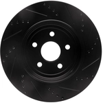 Order DYNAMIC FRICTION COMPANY - 633-42008L - Rear Disc Brake Rotor For Your Vehicle