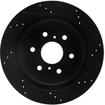 Order DYNAMIC FRICTION COMPANY - 633-48053L - Rear Disc Brake Rotor For Your Vehicle