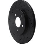 Order Rear Disc Brake Rotor by DYNAMIC FRICTION COMPANY - 633-54058L For Your Vehicle