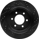 Order Rear Disc Brake Rotor by DYNAMIC FRICTION COMPANY - 633-54231L For Your Vehicle