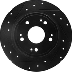 Order Rear Disc Brake Rotor by DYNAMIC FRICTION COMPANY - 633-59032L For Your Vehicle