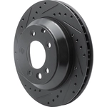 Order Rear Disc Brake Rotor by DYNAMIC FRICTION COMPANY - 633-74048L For Your Vehicle