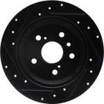 Order Rear Disc Brake Rotor by DYNAMIC FRICTION COMPANY - 633-76091R For Your Vehicle