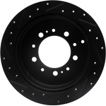 Order Rear Disc Brake Rotor by DYNAMIC FRICTION COMPANY - 633-76137R For Your Vehicle