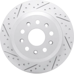Order Rear Disc Brake Rotor by DYNAMIC FRICTION COMPANY - 830-42041L For Your Vehicle