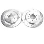 Order POWER STOP - AR85195XPR - Evolution Drilled Slotted & Zinc Plated Rotors For Your Vehicle