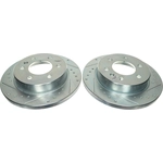 Order Rear Disc Brake Rotor by POWER STOP - EBR1822XPR For Your Vehicle