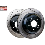 Order Rear Disc Brake Rotor (Pack of 2) by PROMAX - 22-31529 For Your Vehicle
