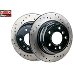 Order Rear Disc Brake Rotor (Pack of 2) by PROMAX - 22-34065 For Your Vehicle