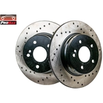 Order Rear Disc Brake Rotor (Pack of 2) by PROMAX - 22-34100 For Your Vehicle