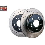 Order Rear Disc Brake Rotor (Pack of 2) by PROMAX - 22-34111 For Your Vehicle