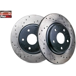 Order Rear Disc Brake Rotor (Pack of 2) by PROMAX - 22-53069 For Your Vehicle