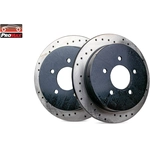 Order Rear Disc Brake Rotor (Pack of 2) by PROMAX - 22-54090 For Your Vehicle