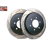 Order Rear Disc Brake Rotor (Pack of 2) by PROMAX - 22-54100 For Your Vehicle
